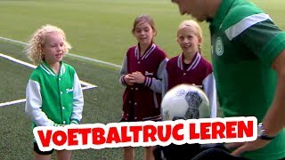 Femke ontmoet haar voetbalheld  Kinderen voor Kinderen op weg naar Live in Concert 1 [upl. by Yroger]