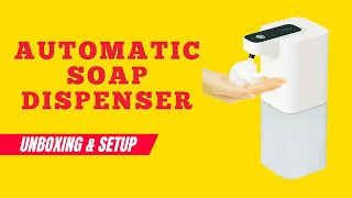 Automatic Soap Dispenser Unboxing And Setup I How to Use Automatic Soap Dispenser I Soap Dispenser I [upl. by Nyret705]