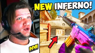 NEW INFERNO IN CS2 S1MPLES NEW NAVI TEAMMATE IS INSANE CSGO Twitch Clips [upl. by Vasiliu]