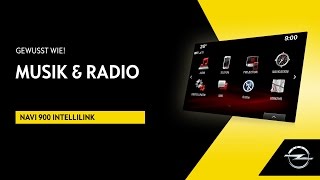 Navi 900 IntelliLink  Musik amp Radio  Gewusst wie [upl. by Ortrude13]