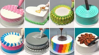 1000 Quick amp Easy Cake Decorating Technique Compilation  Most Satisfying Chocolate Cake Recipe [upl. by Amzaj]