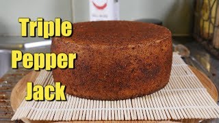 Making Triple Pepper Jack Cheese [upl. by Enelcaj978]