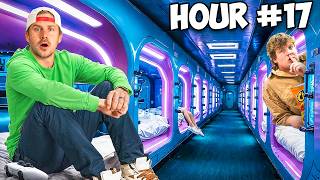 Surviving 50 Hours in Capsule Hotel [upl. by Lleznod]