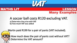 VAT Maths Lit [upl. by Dzoba]