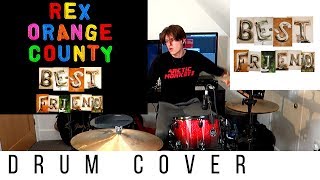 Rex Orange County  Best Friend  Drum Cover [upl. by Inohs]