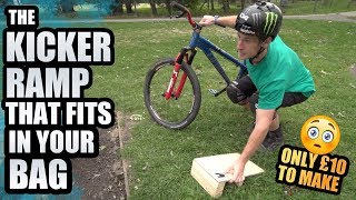 THE MTB KICKER RAMP THAT FITS IN YOUR BAG [upl. by Ahseiyn]