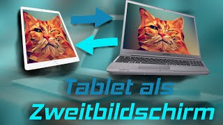 Tablet  Smartphone als Zweitbildschirm benutzen [upl. by Adnarom591]