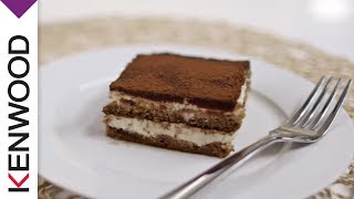 Tiramisu Recipe  Demonstrated with Kenwood Chef [upl. by Enohs]