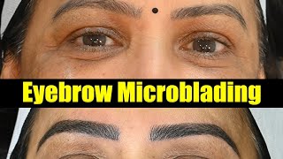 MICROBALDING CUSTOMER REVIEW  MICROBLADING EYEBROWS BEFORE amp AFTER Contact 8593056222 shorts [upl. by Boccaj830]