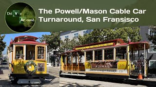 The PowellMason Cable Car Turnaround [upl. by Sinnelg]