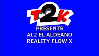 AL2 El Aldeano  Reality Flow X  Karaoke  Instrumental con Letra T2K [upl. by Icken]