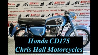 701976 Honda CD175 chrishallmotorcycles honda motorcycles [upl. by Edana80]