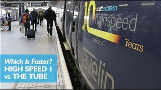 Race The Tube  High Speed 1 vs The Underground [upl. by Lozano]