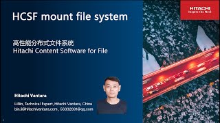 HCSF mount file system Hitachi Content Software for File [upl. by Assiron]