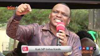 YOU ARE A CON Kaiti MP Joshua Kimilu disses RAILA after key ODM officials were appointed in GVT [upl. by Canon742]