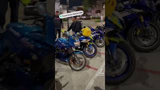 Downtown Naperville bikes 😁 bikelife viralvideo motovlog chicago bikes foryou balkan [upl. by Aspa]