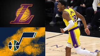 Lakers vs Jazz  Lakers GameTimeTV  Lakers Team Highlights  February 14th 2024 [upl. by Ellehcin825]