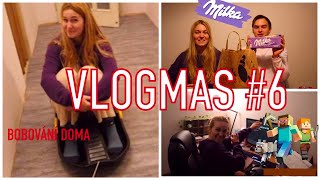 VLOGMAS 6 Mikulášská nadílka Bobování doma Recept na čaj Kuba a Danča [upl. by Arakihc]