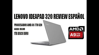 LENOVO IDEAPAD 32015ASTAMD A9 7TH GEN4GB RAM1TB HDD [upl. by Kala]