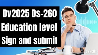 How to fill Ds260 how to sign and submit [upl. by Wynny219]