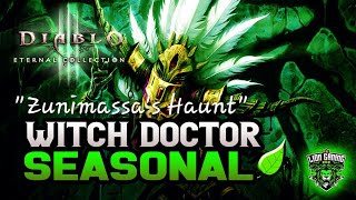 Zunimassa  Voodooquot Season 27 Witch Doctor Build Guide  Free Modded S27 Save Ps45 [upl. by Namhcan]