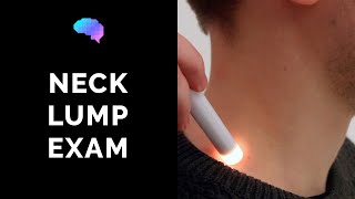 Neck Lump Examination  OSCE Guide  UKMLA  CPSA [upl. by Mariel847]