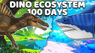 I Simulated A Dinosaur Ecosystem for 100 Days [upl. by Holle]