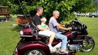 Brodys 1st ride on a Trike Motorcycle [upl. by Aohk]