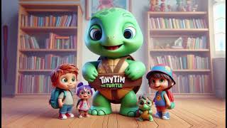 Tiny Tim the Turtle – Adorable Song for Kids 🐢🎶 [upl. by Miquela]