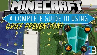 A Complete Guide To GriefPrevention How To Setup amp Use Grief Prevention on A Minecraft Server [upl. by Huberty]