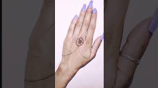 Simple 🙏mehandi 🌿🤗design unique 🙏💗mehndi 🌹😘 design ❤️ short🙏 video 🌿🌿unique ❤️🥰 [upl. by Galligan]