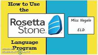 Rosetta Stone Tutorial [upl. by Aspa]