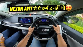 Should you buy Nexon AMT in 2024  New Nexon Facelift Drive [upl. by Elorac]