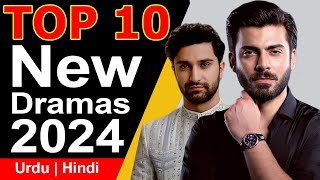 Top 10 New Pakistani Drama Series 2024 [upl. by Maite]