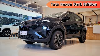 Tata Nexon Dark Edition 2024  Major Highlights  Best Compact SUV [upl. by Ambros208]