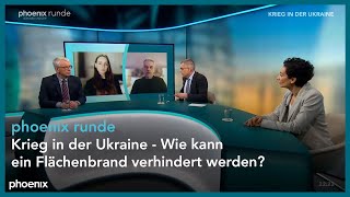 phoenix runde Krieg in der Ukraine  Wie kann ein Flächenbrand verhindert werden [upl. by Atinit]