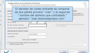 configuracion de correo outlook 2010 con el protocolo IMAP [upl. by Hannibal]