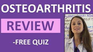 Osteoarthritis Symptoms Pathophysiology Treatment Nursing NCLEX Lecture  Heberden amp Bouchard Node [upl. by Neu]