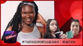 Hélia Bunga  Listen  The Voice Portugal 2024  REACTION [upl. by Pinkham]