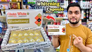 Gluta White Capsule Review  Skin Whitening Capsule  Whitening Tablets [upl. by Marilla]