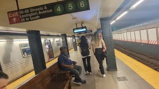 59th StLexington Ave Subway Station Tour [upl. by Karoly]