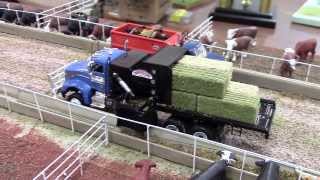 2013 National Farm Toy Show Display Contest 164 Scale Winner Chris Steeb [upl. by Aicilak]