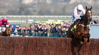 Sensational  VAUTOUR sparkles in the JLT Novices Chase [upl. by Earvin552]