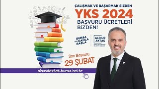 Bursada YKS’ye Girecek Öğrencilerin Sınav Başvuru Ücretleri Belediye Tarafından Karşılanacak [upl. by Anitnerolf742]