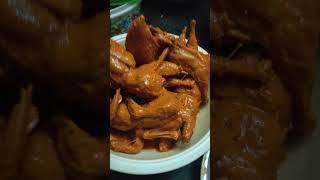 🔥செம காம்பினேஷன் ரசம் சாதம் காடை 65 😋😋food காடை vlog shorts shortvideo [upl. by Dolora]