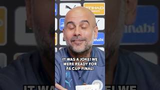 It was a JOKE We were READY United DESERVED WIN  Pep Guardiola on hungover for FA Cup final [upl. by Shelah]