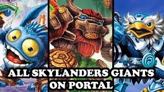 Skylanders Imaginators  All Skylanders Giants on Portal [upl. by Fiorenze]