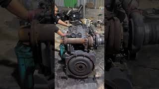 Trying to ignite secondhand diesel Engines shorts usedengine2024  Cb9tP3 [upl. by Bronez]