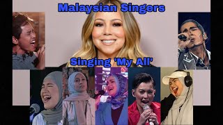 Malaysian Singers singing My All by Mariah Carey [upl. by Luhar]