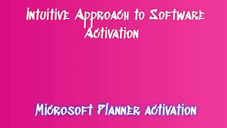 Microsoft Planner License Activation and Download Explained [upl. by Leiuqese]